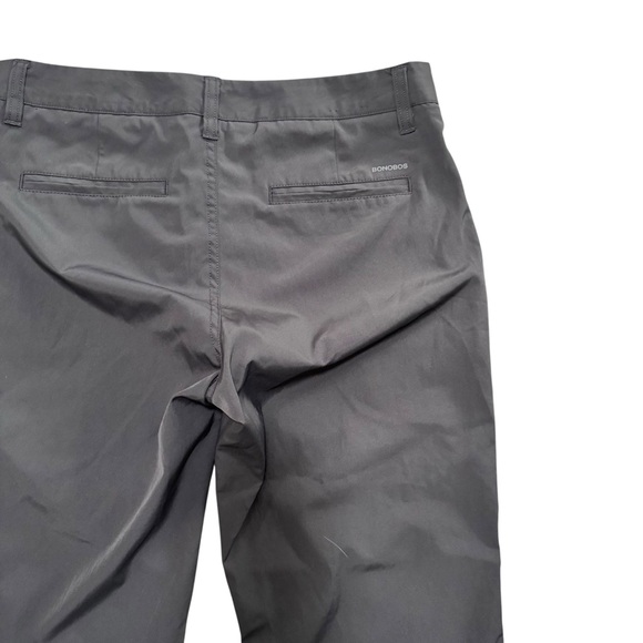 Bonobos Tech Chinos Men's Casual Stretch Pants Grey Performance Wear Size 30x34 - Picture 7 of 9
